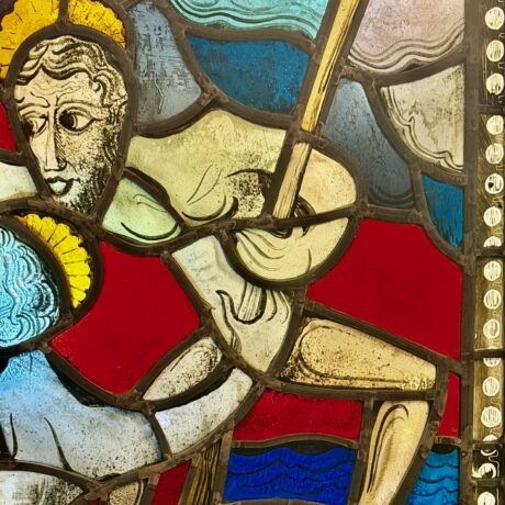 Fray Arnaldo Marcolino Maas Stained Glass Panel, grandview