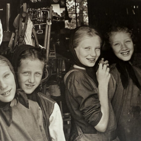 Tom Stoddart (British) "The Girls" Vintage Gelatin Silver Print