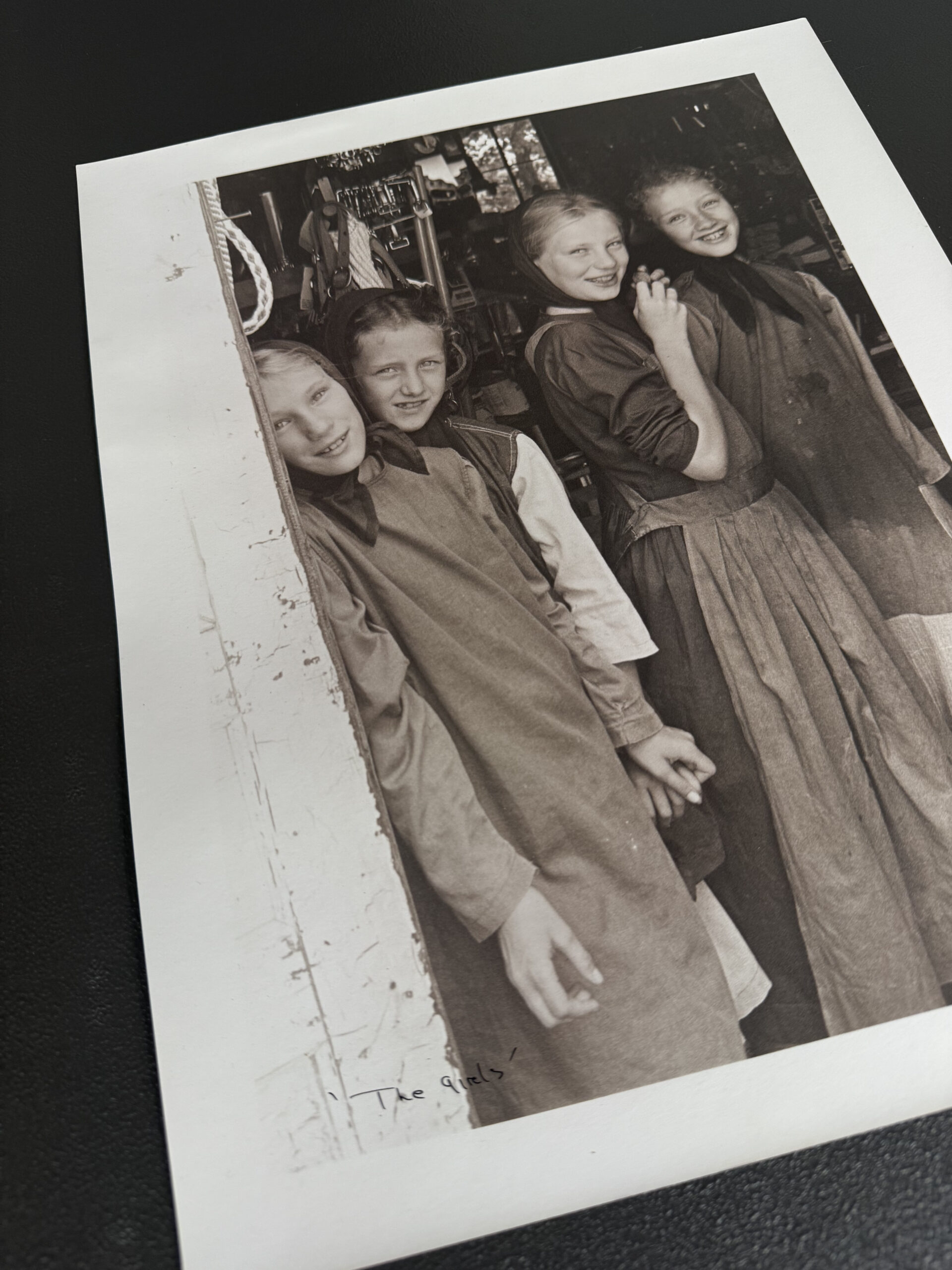 Tom Stoddart (British) "The Girls" Vintage Gelatin Silver Print Grandview Auctions Online Store